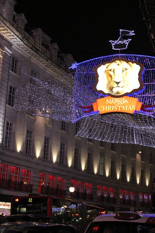 Christmas Lights in Regents Street