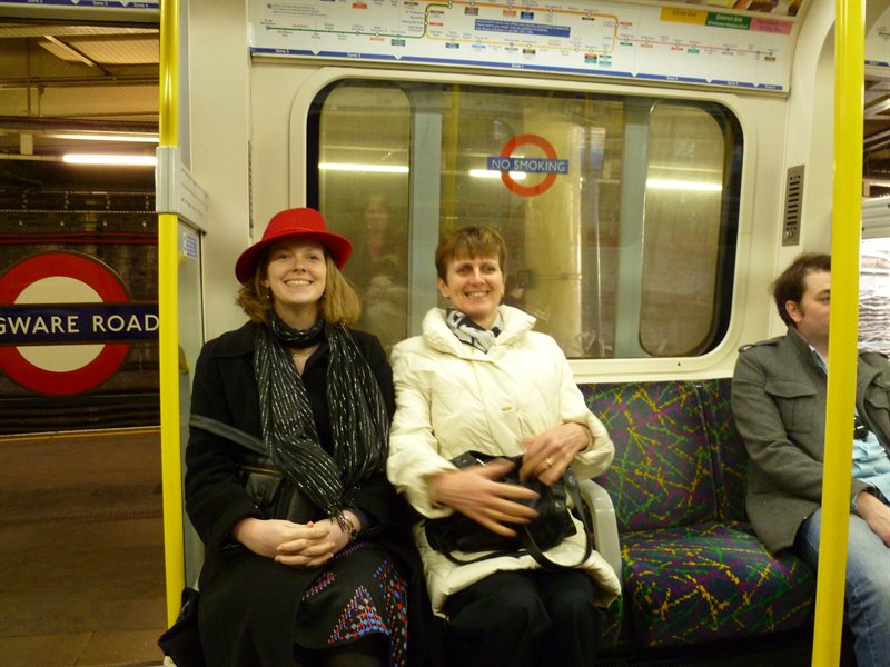 Catching the tube