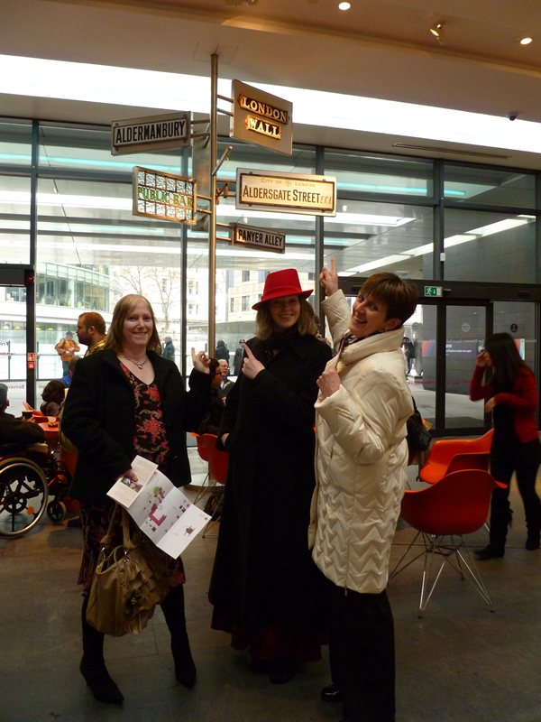 The ladies at the Museum of London