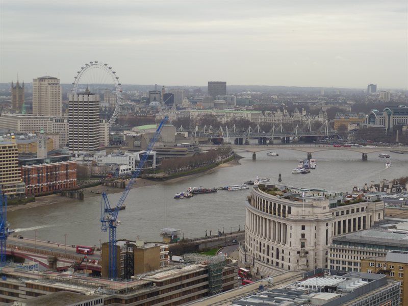 View over the Thames