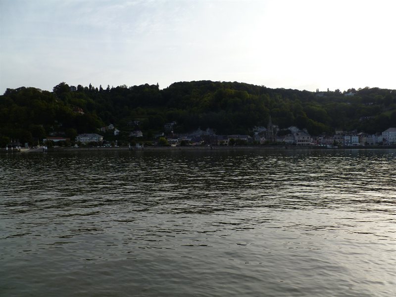 Looking across the Seine to La Bouille