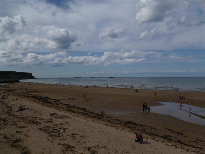 Arromanches beach