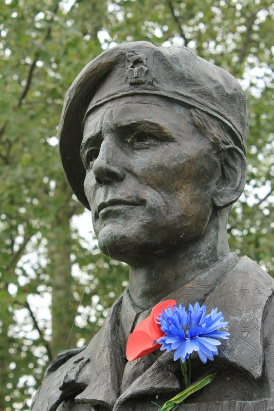 Statue at Pegasus Bridge