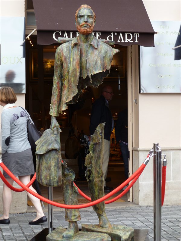 Sculpture in Honfleur