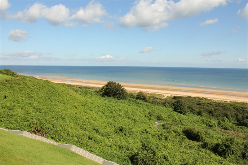 View from American Cemetery, Normandy