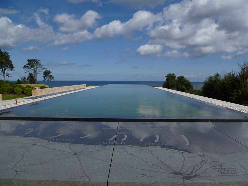 Visitors Centre at the American Cemetery, Normandy