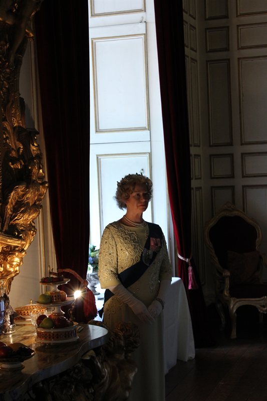 Queen Victoria model in Warwick Castle