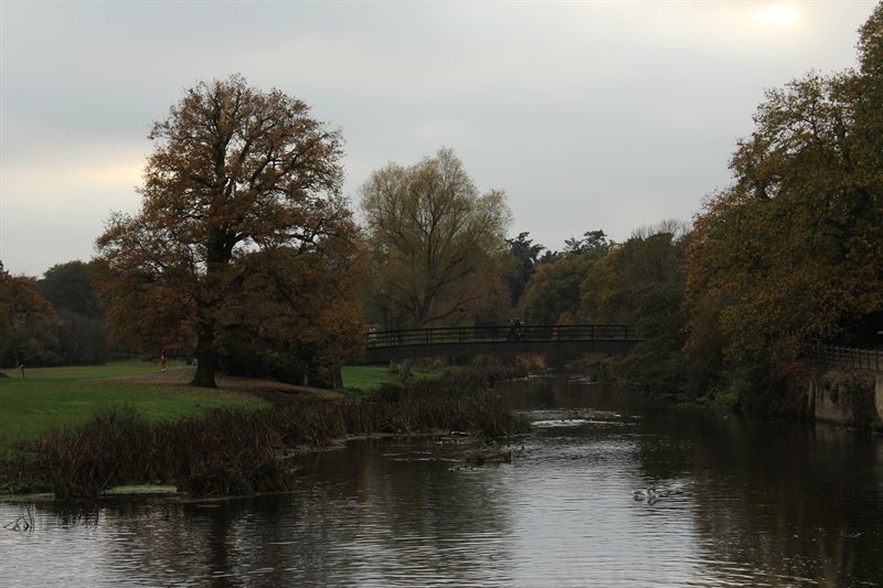 River view at Warwick Castle