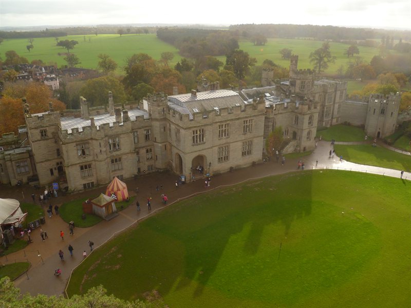 Warwick Castle Courtyard