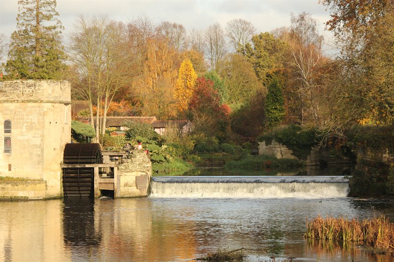 River views at Warwick Castle