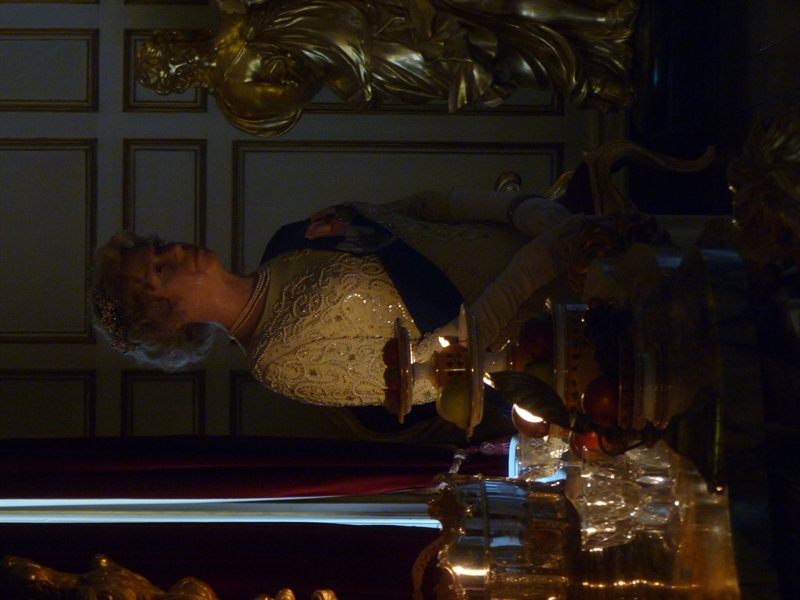 Queen Victoria model in Warwick Castle