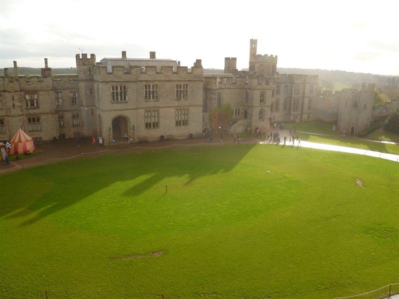 Warwick Castle Courtyard