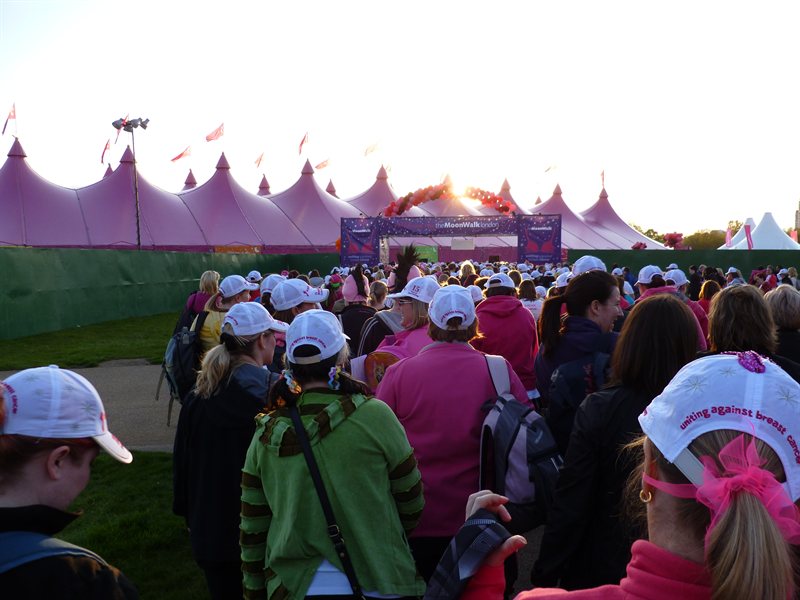 Moonwalk - Waiting for the tent to open