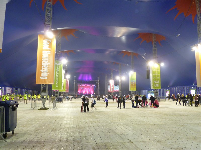 Moonwalk - The Big Pink Tent