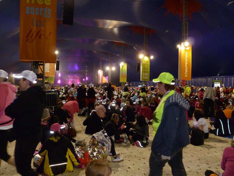 Moonwalk - Inside the tent