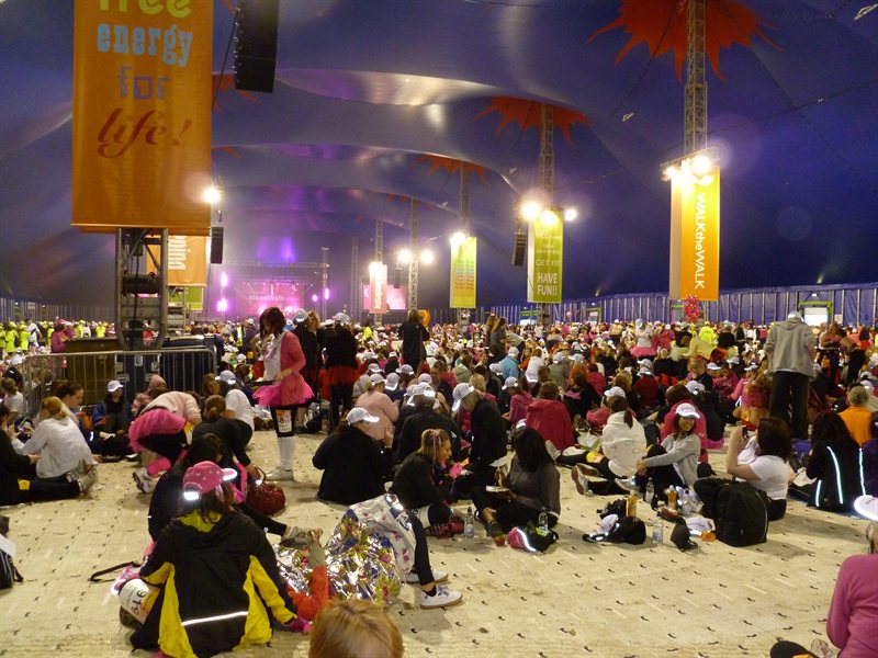 Moonwalk - Inside the tent