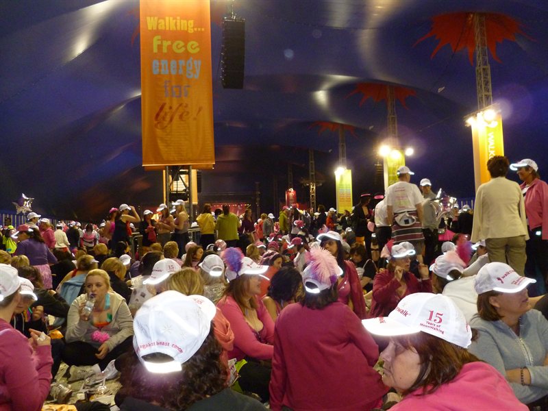 Moonwalk - Inside the tent