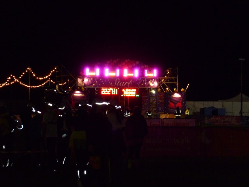 Moonwalk - The start line