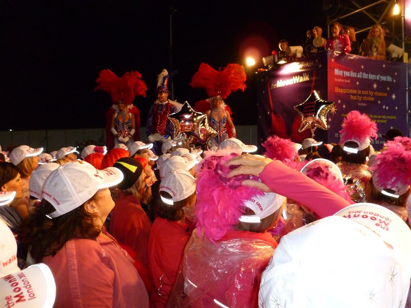 Moonwalk - On the start line