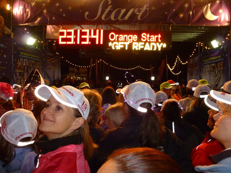 Moonwalk - On the start line