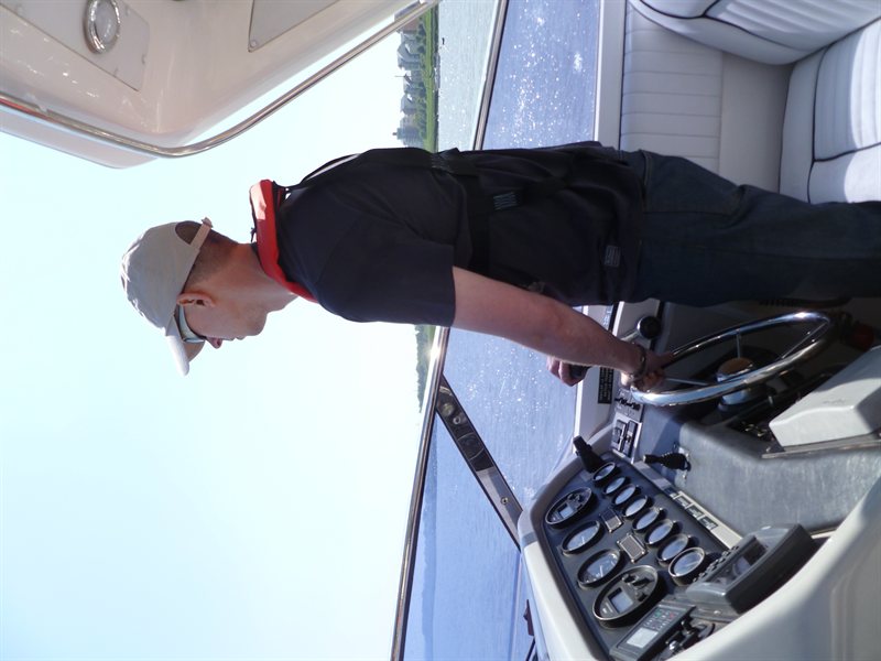 Ed at the helm!