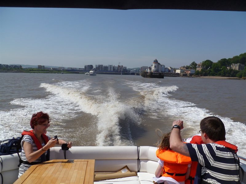 Leaving Portishead behind