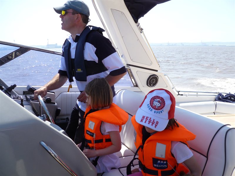 Russell with his crew!