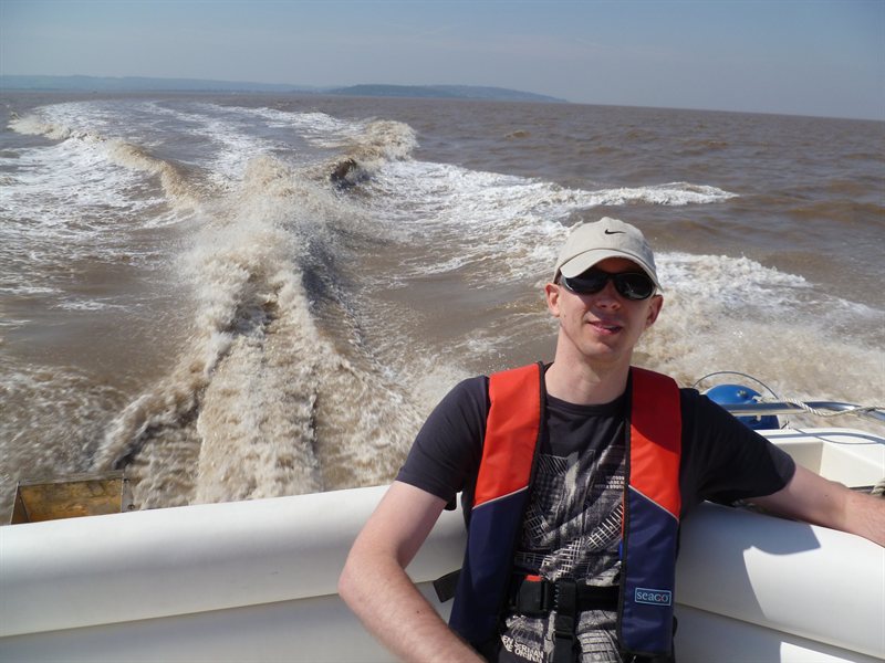 Ed enjoying the ride