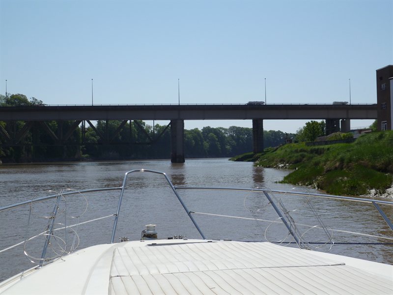 Moored up in Chepstow