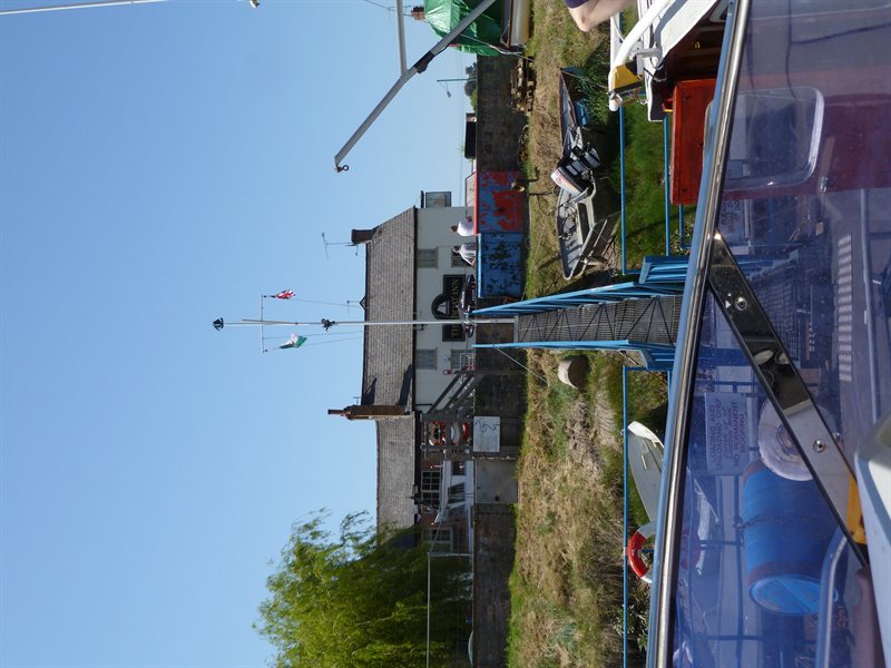 The Boat Inn in Chepstow - our lunch stop