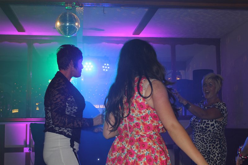 Strutting their funky stuff!